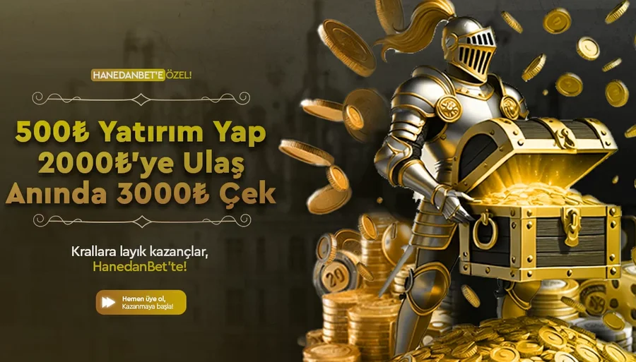 500₺ Yatırımı 2.000₺ Yap 3.000₺ Çek