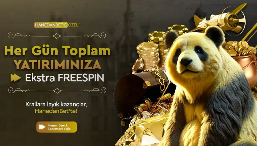 Her Gün Toplam Yatırımınıza Ek Freespin