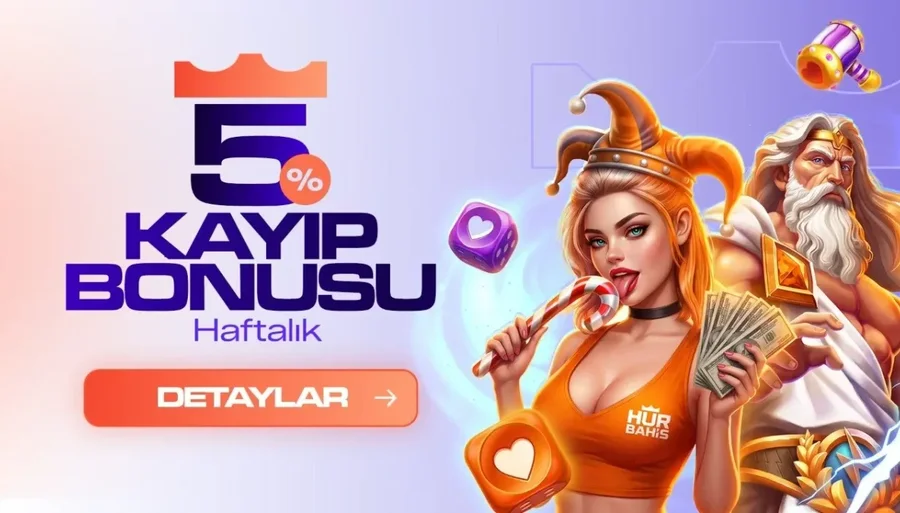 %5 Haftalık Kayıp Bonusu
