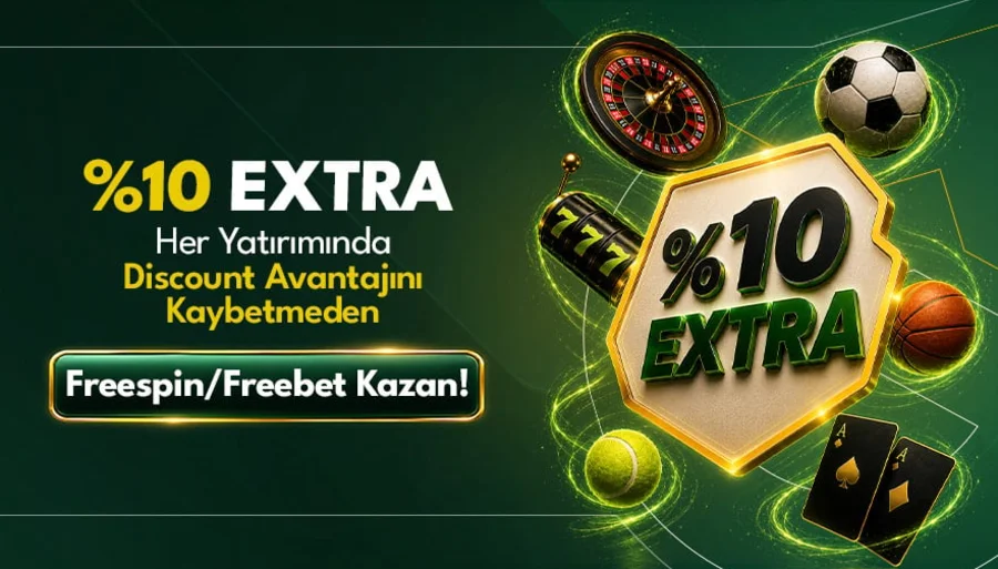 %10 Extra FreeBet