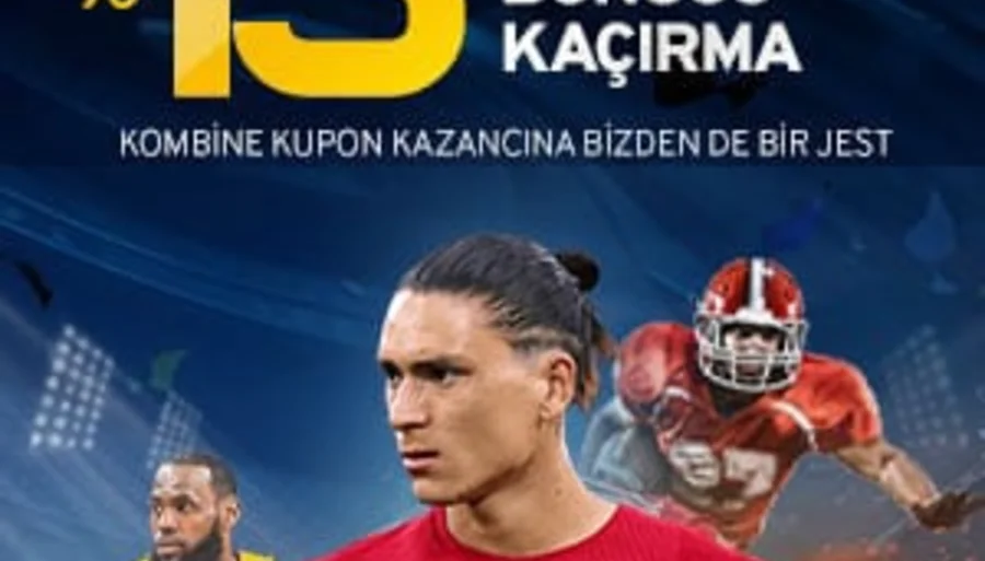 %15 Kombine Kupon Bonusu