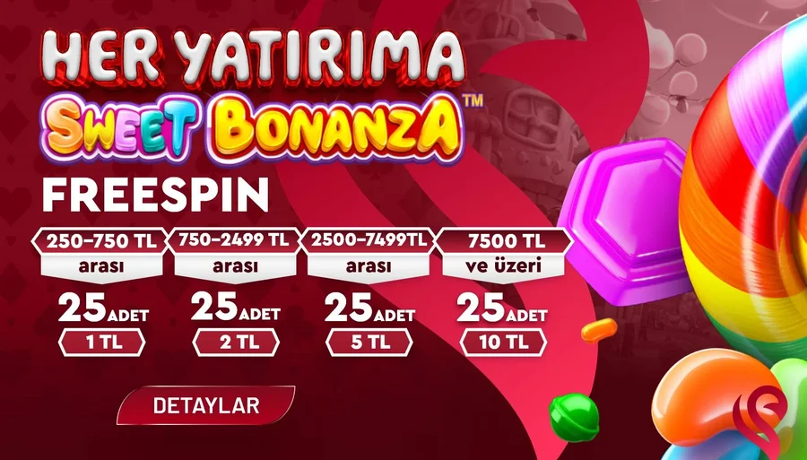 HER YATIRIMA SWEET BONANZA FREESPİN