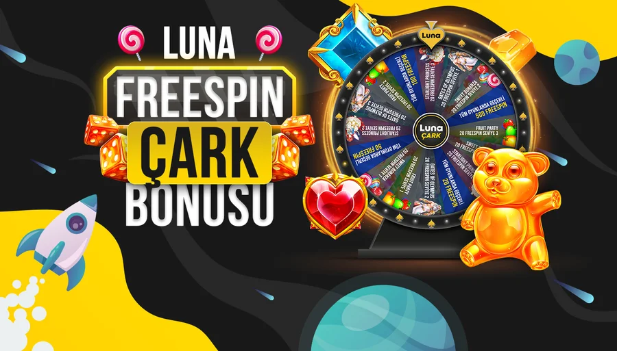 Luna Freespin Çarkı Yatırıma Freespin Kazanma Şansı