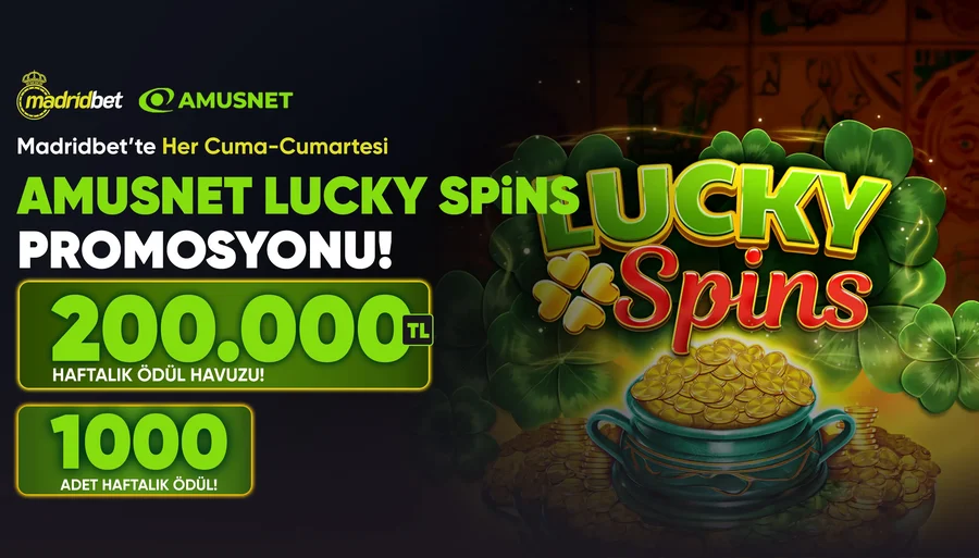 Madridbet Lucky Spins Turnuvası