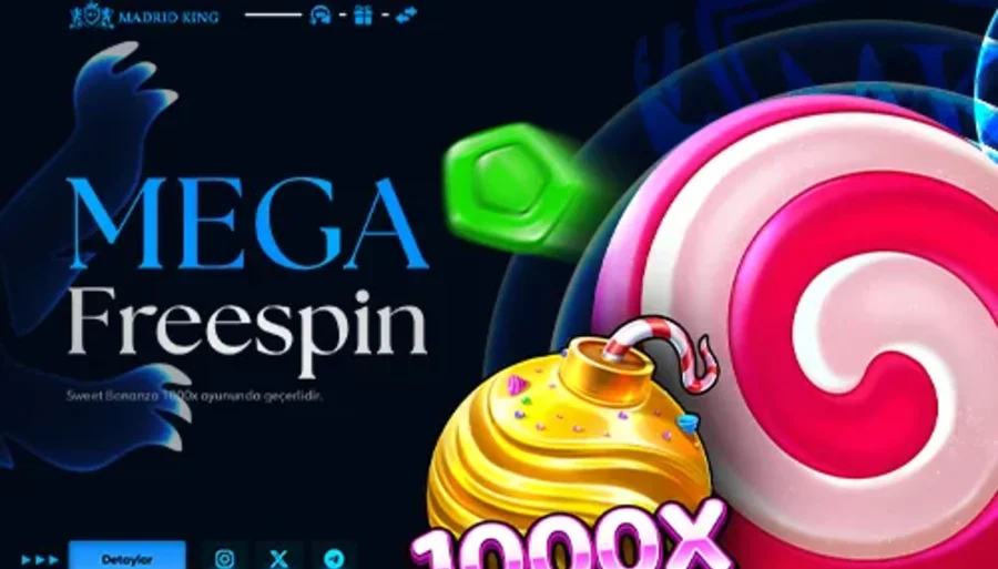 Mega Freespin: Oyununu Kendin Seç, Şansını 2'ye Katla