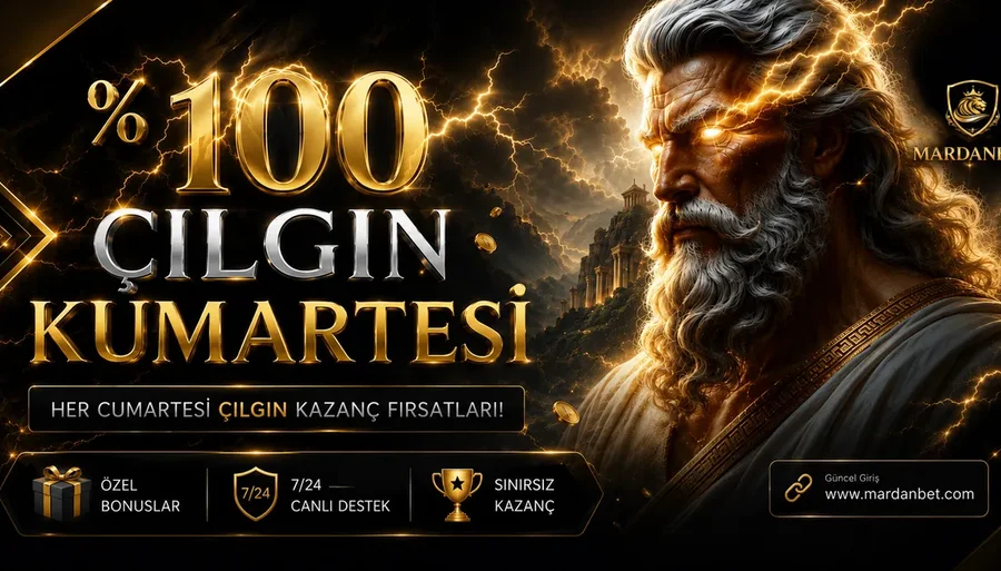 %100 ÇILGIN KUMARTESİ BONUSU