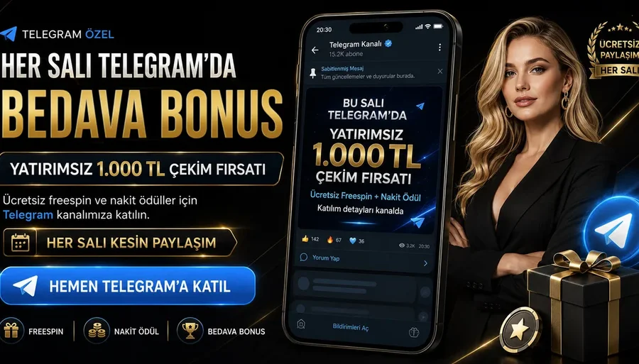 Her Salı Telegram Hediyesi