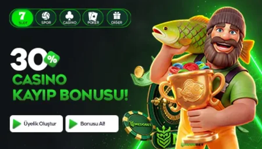 %30 CASINO KAYIP BONUS