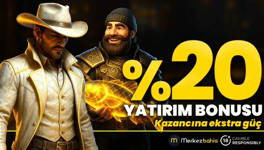 Merkezbahis %20 Çevrimsiz Yatırım Bonusu