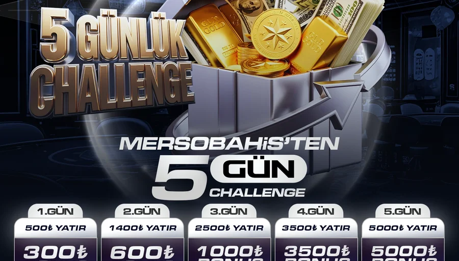 Mersobahis Merso 5 Gün Challenge