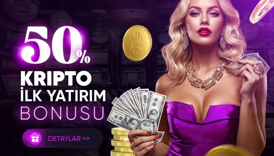 %50 Çevrimsiz Kripto İlk Yatırım Bonusu