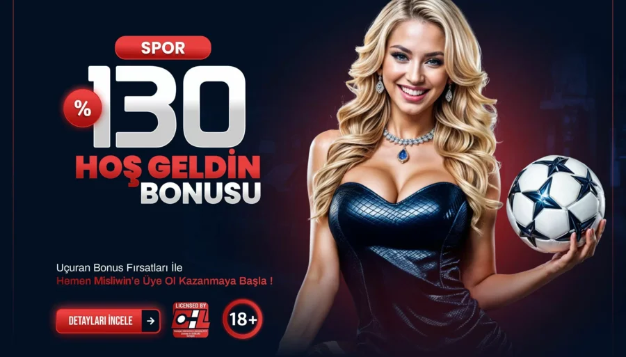Misliwin %130 Spor Hoşgeldin Bonusu