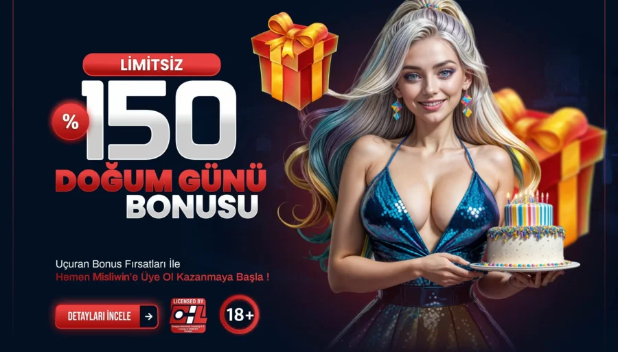%150 Doğum Günü Bonusu