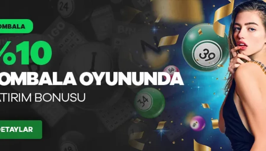 %10 Tombala Yatırım Bonusu