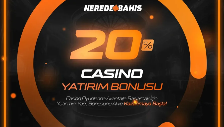 %20 Casino Yatırım Bonusu