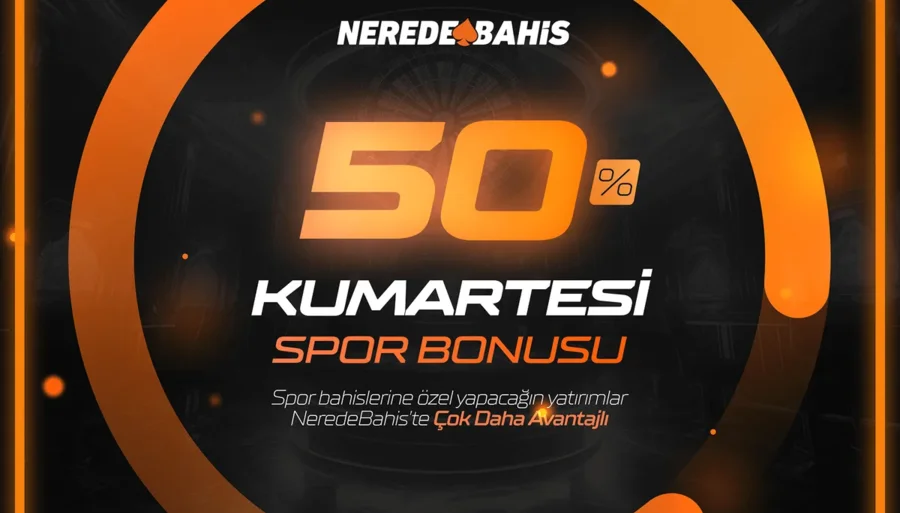 %50 Kumartesi Bonusu Spor