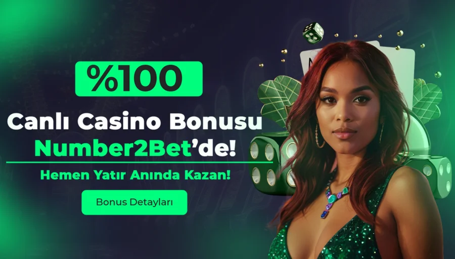 %100 Canlı Casino Bonusu