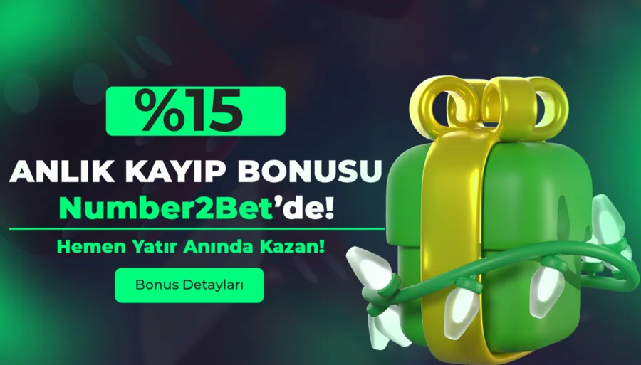 %15 Anlık Nakit Kayıp Bonusu