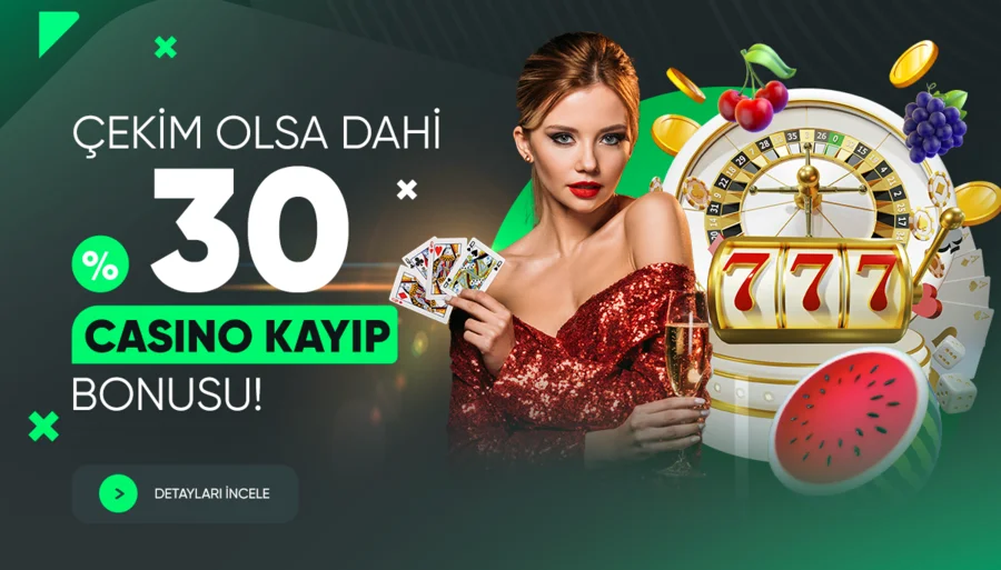 Çekim Olsa Dahi %30 Casino Kayıp Bonus