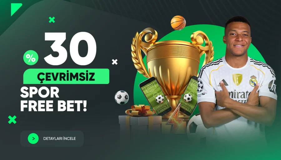 Çevrimsiz %30 Spor Freebet