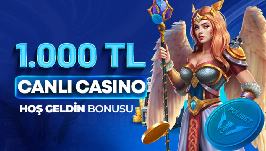 %100 Canlı Casino Hoş Geldin Bonusu