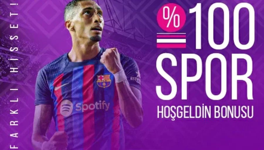 Spor %100 Hoşgeldin Bonusu + %20 Freebet