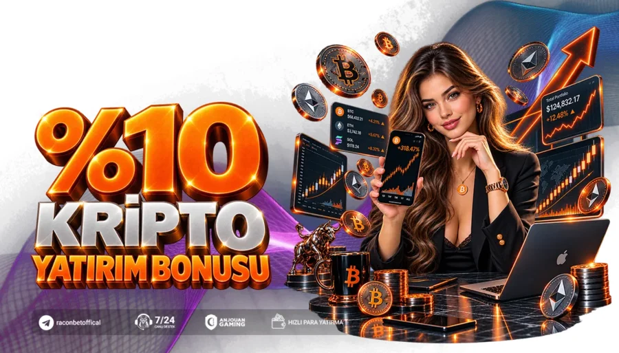 %10 KRİPTO YATIRIMINA ÖZEL SLOT BONUSU