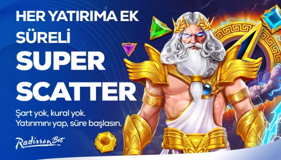 Radissonbet FreeSpinler Bitmez, Her Yatırıma Ek Super Scatter