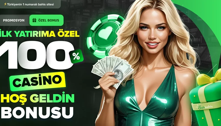 %100 Casino Hoş Geldin Bonusu