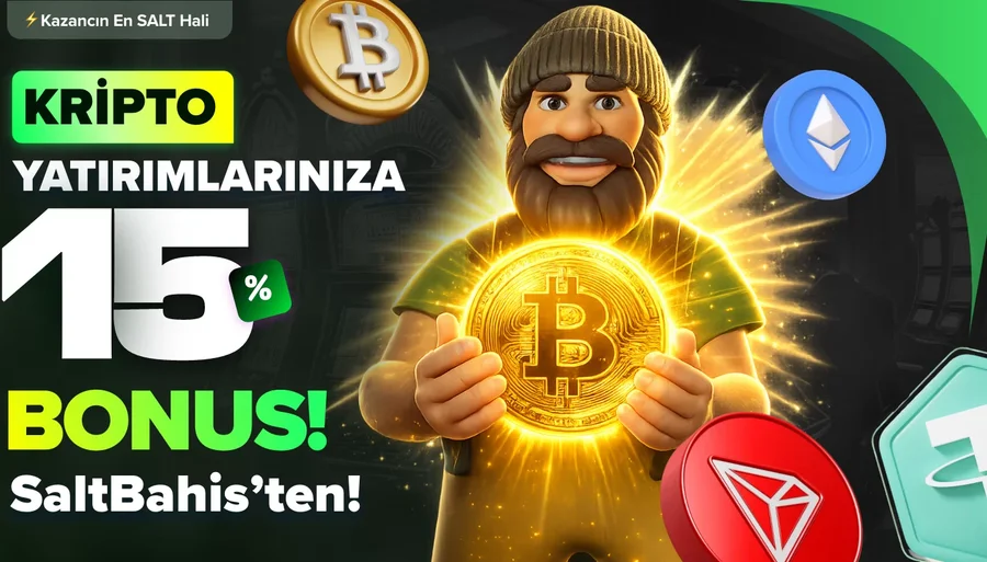 %15 Kripto Yatırım Bonusu