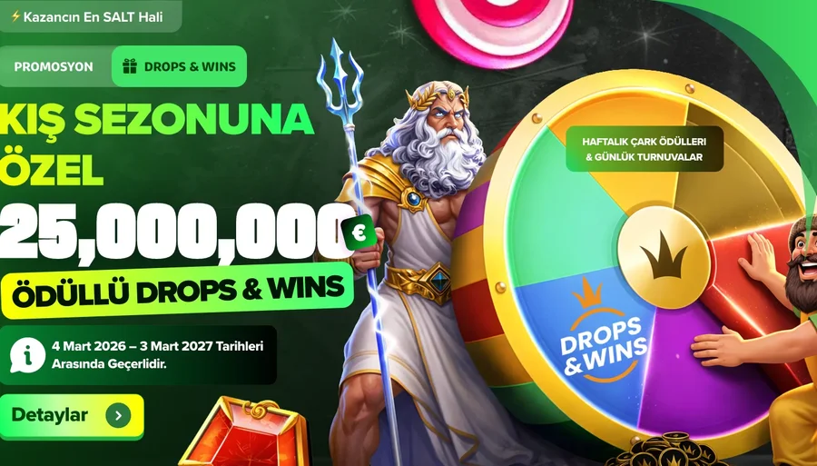 25.000.000€ Ödüllü Drops & Wins