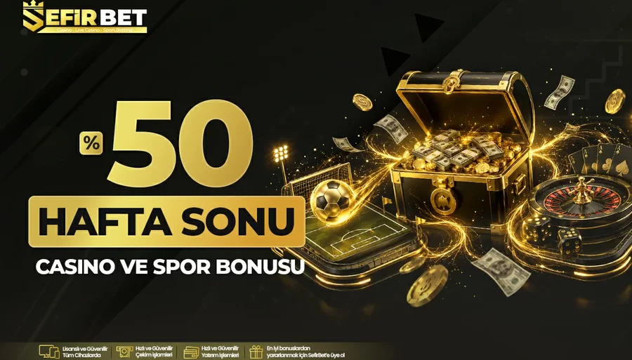 %50 Hafta Sonu Yatırım Bonusu