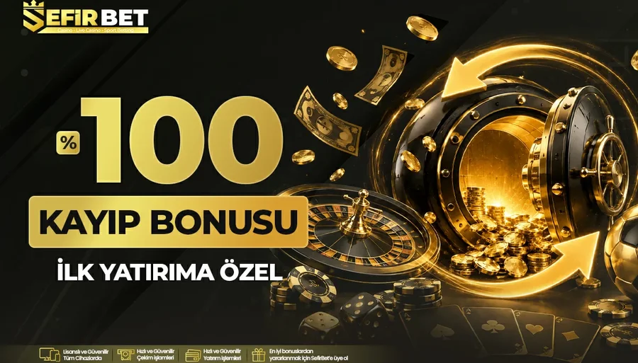 İlk Yatırıma Özel %100 Kayıp Bonusu