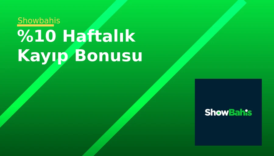 %10 Haftalık Kayıp Bonusu