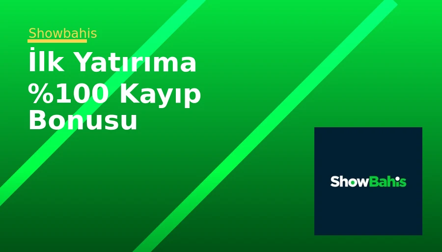 İlk Yatırıma %100 Kayıp Bonusu