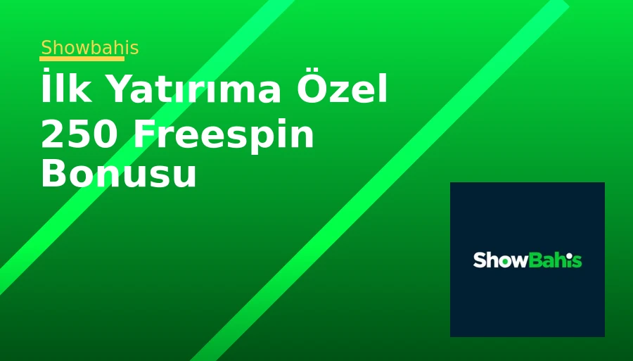 İlk Yatırıma Özel 250 Freespin Bonusu