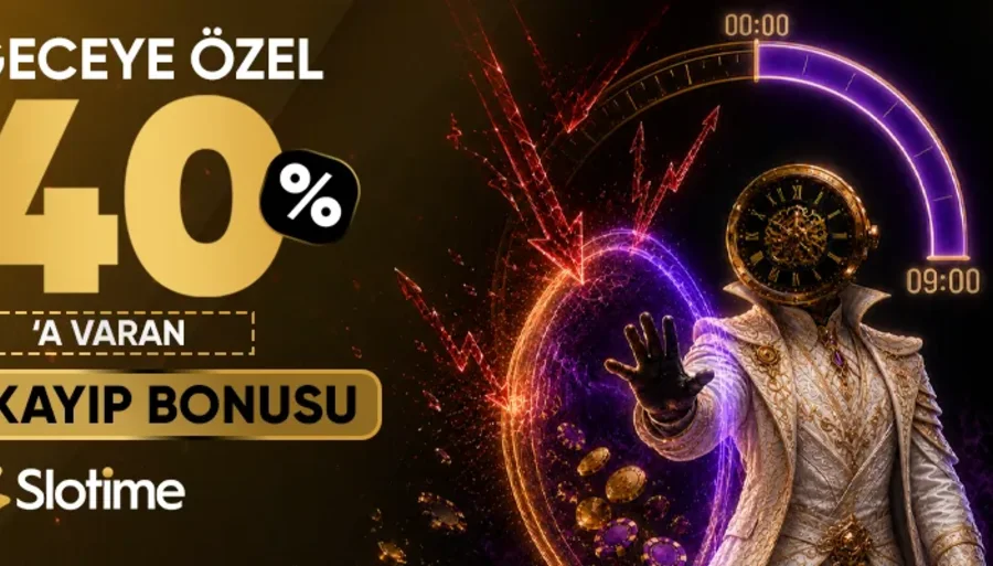%40'a Varan Gece Yarısı İadesi Bonusu