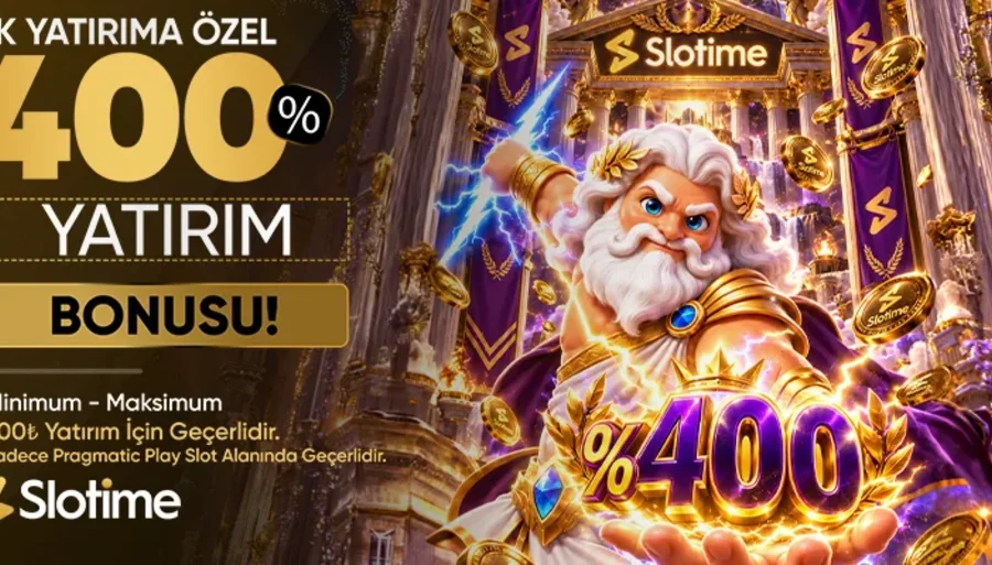 %400 Pragmatic Play Özel İlk Yatırım Bonusu