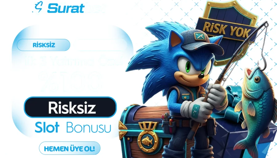 İLK 3 YATIRIMA %100 RİSKSİZ SLOT KAYIP BONUSU