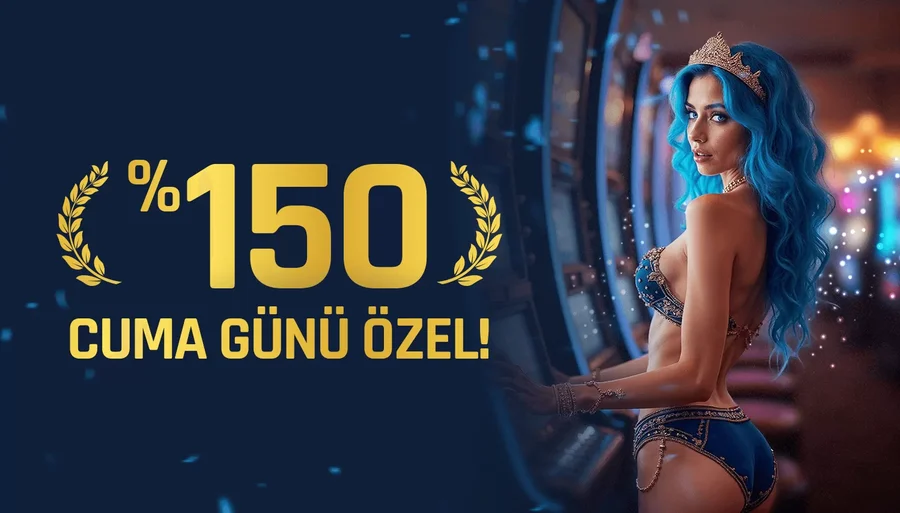%150 Cuma Günlerine Özel Yatırım Bonusu