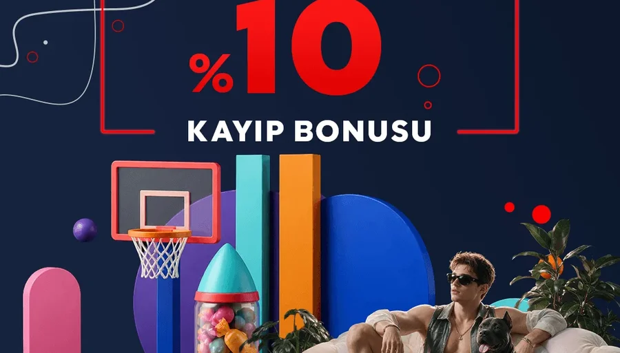 % 10 Kazanç Sınırsız Kayıp Bonusu