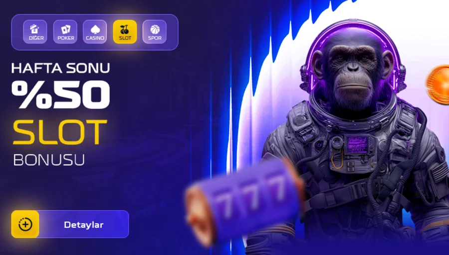 %50 Hafta Sonu Slot Bonusu