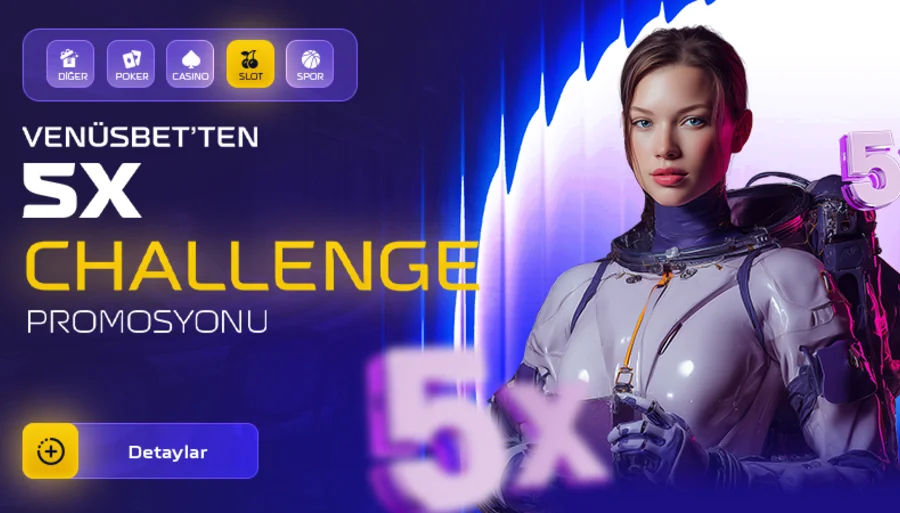 Venusbet Venüsbet'ten 5x Challenge 1.000₺