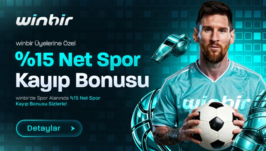 %15 Net Spor Kayıp Bonusu