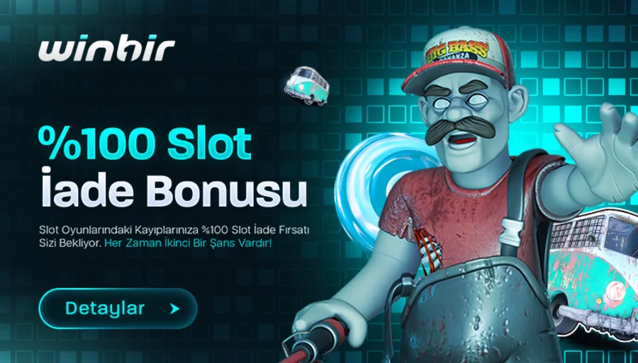 Hafta Sonu Özel %100 Slot İade Bonusu