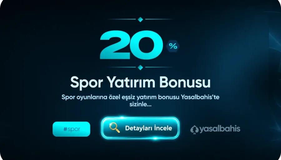 %20 Spor Yatırım Bonusu