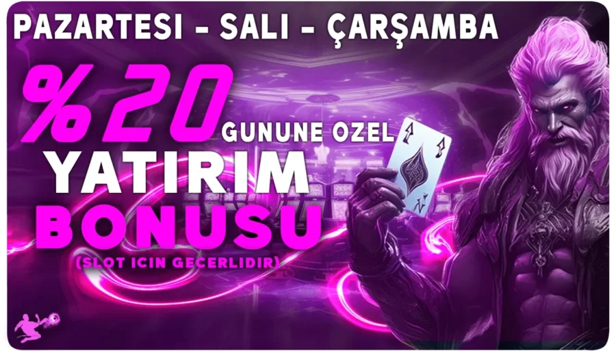 Yenibet Özel Gün Bonusu %20 SLOT
